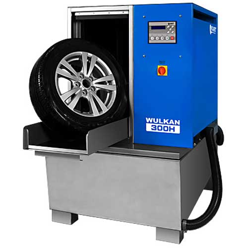 Мойка для колес ширина колеса 135-305 мм  Wulkan 300H