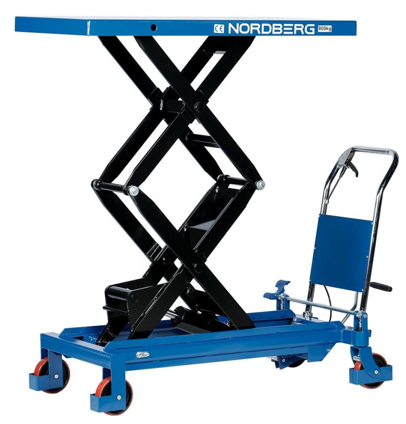 Стол подъемный гидравлический 800 кг NORDBERG N3T800