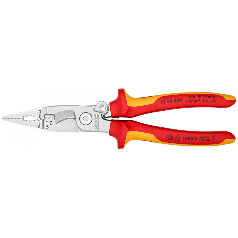 Плоскогубцы универсальные KNIPEX KN-1396200