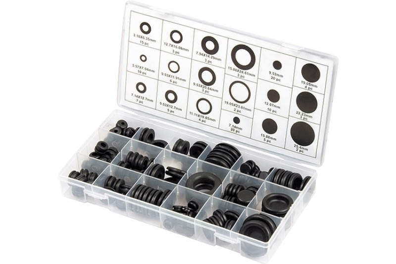 Набор сальников, D6,35-25,4 мм, 125 предм. 47599