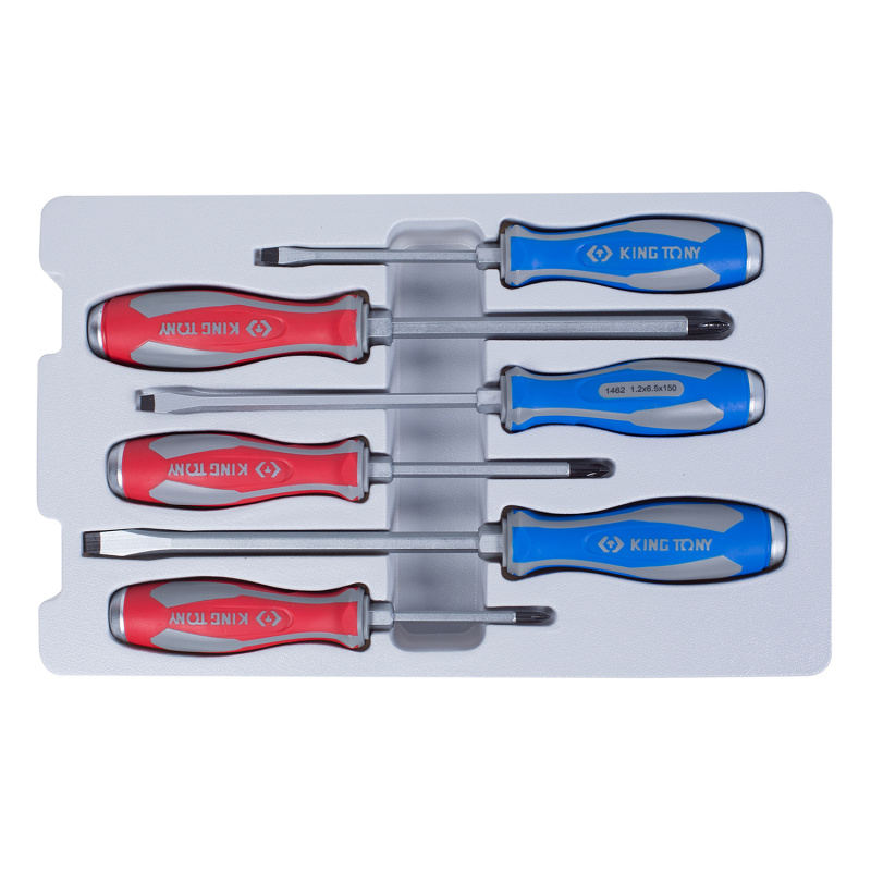 KINGTONY Набор отвёрток в коробке 6 пр.  30206MR