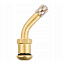 Вентиль для б/к грузовых шин 10ШТ. L=30X28X45° Ø9,7ММ (MS58) ROSSVIK V3-22-1